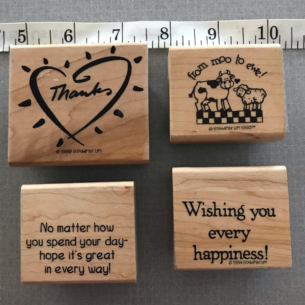 Crafting Rubber Stamps